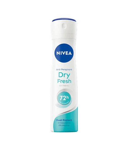 13022022 Nivea Kadın Sprey Deodorant Dry Fresh,48 Saat Koruma,150Mlx3