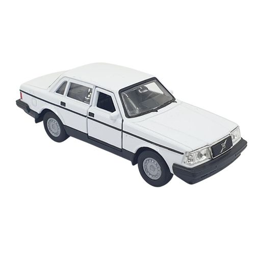1:32 Volvo 240 GL Çek Bırak -Araba - 43784-BEYAZ - 1 ADET