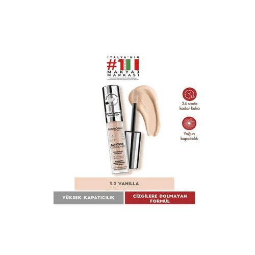 1332989 Deborah 24Ore All Over Waterproof 3.2 Vanilla Kapatıcı