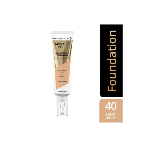 1333199 Max Factor Miracle Pure 40 Light Ivory Fondöten
