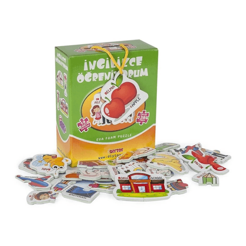 1484 İNGİLİZCE ÖĞRENİYORUM KUTULU T00052148