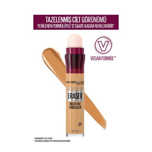 161990 Maybelline New York Instant Anti Age Eraser 07 Sand Kapatıcı