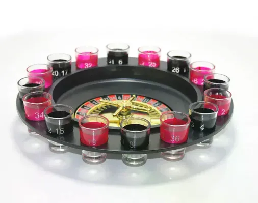 16'Lı Shot Bardaklı Rulet Oyunu Alk3544