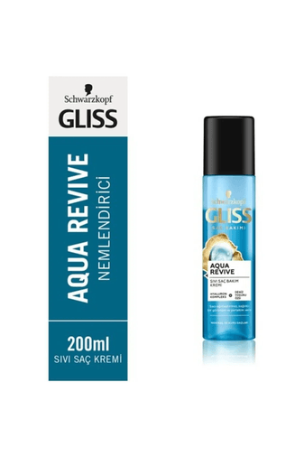 17051995 Gliss Aqua Revive Sıvı Saç Bakım Kremi 200 Ml