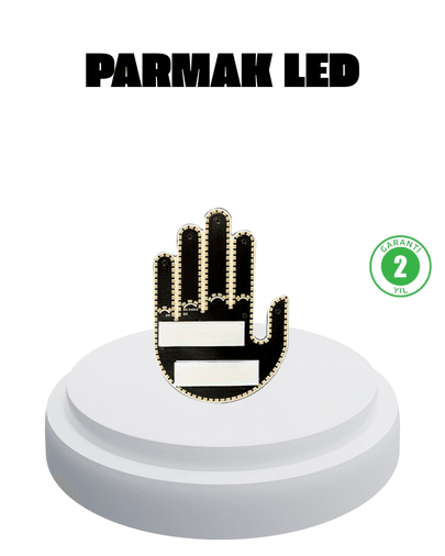 176 LED Amber Renkli El Hareketiyle Kontrol Edilen Motosiklet Dönüş Sinyali