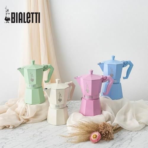1923 As Kurukahvecisi 57855210126465280184975 - Moka Exclusive: 3 Cups Ocak Üstü Espresso Pişirici - 130Ml - Krem Renk - Alüminyum Gövde - Patentli Güvenlik Valfi - Tüm Ocak Türleri İçin Uygundur İndüksiyon Hariç Aeropress