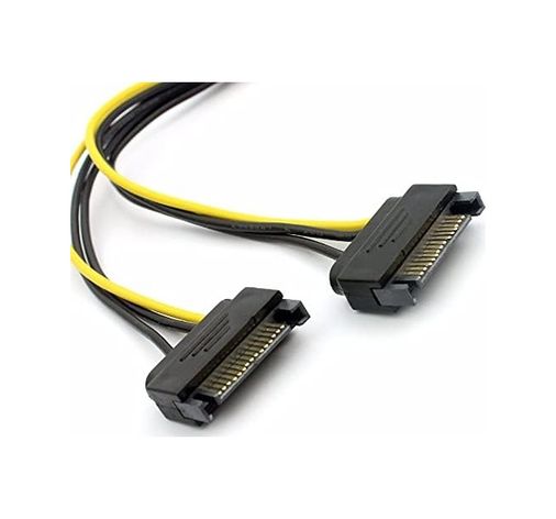 1st Player 131612186 4327 2X Sata To 8 Pin 6+2 Pci-E Express Güç Molex Power Kablosu Çevirici Dönüştürücü