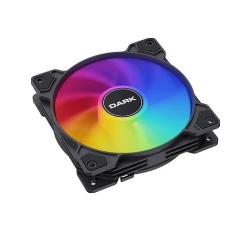 1st Player 57855210123517580184975 Dark 12Cm Addressable Rgb Tornado Fan 3Pin+3Pin Dkcf127Argb