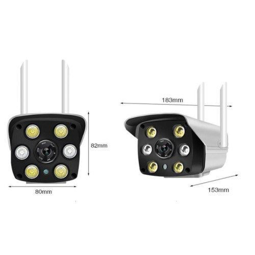 2 MP Çift Antenli Wifi Dış Mekan Güvenlik Kamerası KD-1702