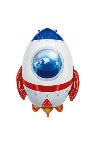 20202024 İkm Group  Roket Uzay Mekiği Folyo Balon