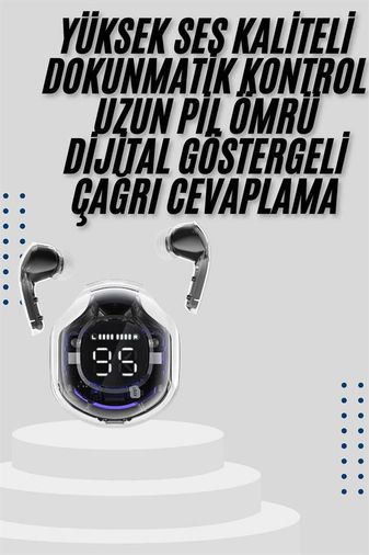2025 Model Kablosuz Bluetooth Kulaklık ANC ENC Destekli HİFİ Stereo