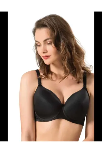 2142650584 Le Jardin 9150-B Toparlayici Telsiz Soft Cup Sütyen Siyah
