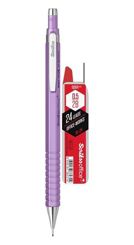222 Concept 57855210120575980184975 Offıce Aero-X Versatil 0.5 Mm Mor & Sl-24 Min 2B 2&apos Li Blister