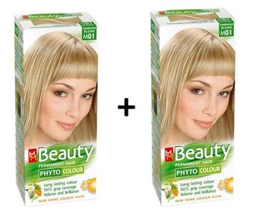 22234472 Mm Beauty Bitkisel Saç Boyası Platin Kumral M01 -  (2 Adet) (464063533) M01 Platin Kumral