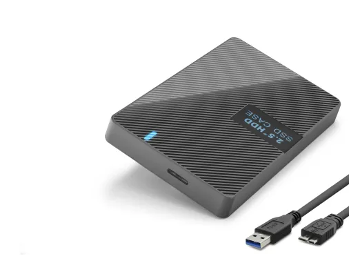 2.5 Sata Hdd/Ssd Harici Disk Kutusu Usb 3.0 Micro-B - Siyah HDX1792