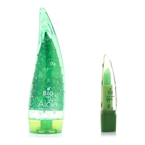 2602193 Bio Asia Aloe Vera Jel 250 Ml + Naturel Dudak Lip Balm