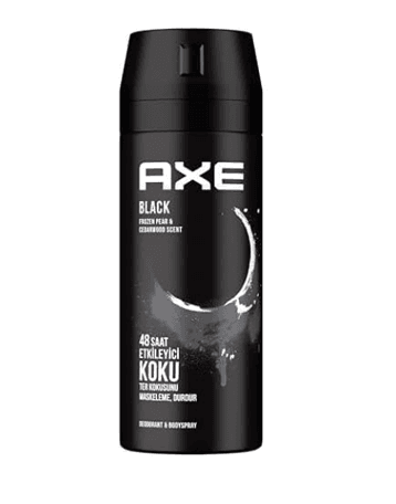 26031996 Axe Black Erkek Deodorant Sprey 150 Ml