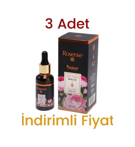 2666144 Rosense Gül Cilt Yağı 3 X 30 Ml