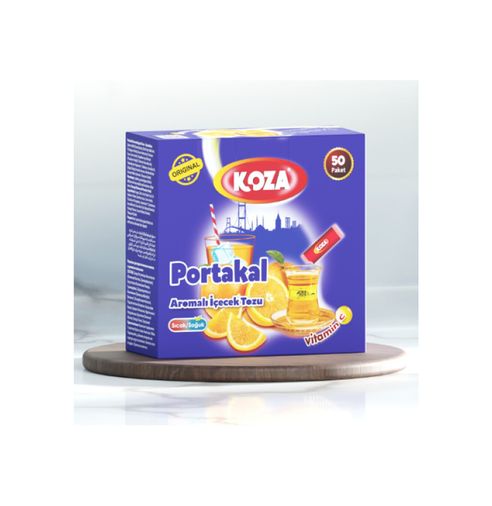 2754497 Koza Tek İçimlik Portakal Aromalı Toz İçecek 50'li
