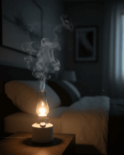 280 ml Retro Tasarım LED Işıklı USB Nemlendirici Aroma Difüzör