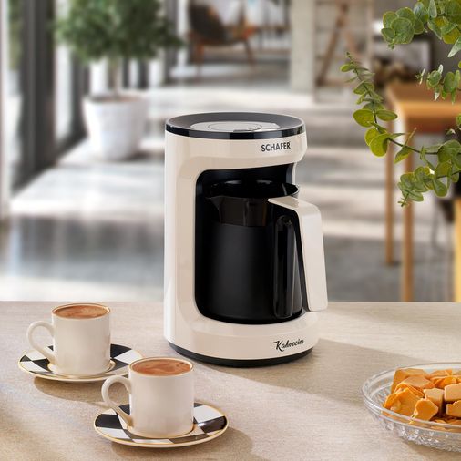 ₺2.899,00. Schafer Kahvecim Otomatik Türk Kahve Makinesi-Krem
