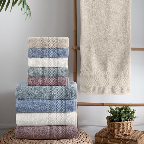 ₺299,95- Schafer Home Arya Havlu 50X90-Bej