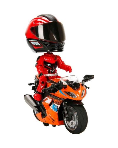 2Kids MEYXTS00005831-BLMY Mey İthalat 1:14 Sesli Ve Işıklı Çek Bırak Yarış Motosikleti