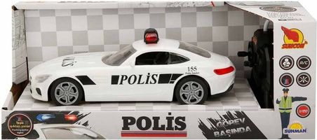 2Kids MEYXTS01.20357-BLMY Mey İthalat 20357 Uzaktan Kumandalı Işıklı Polis Arabası 21 Cm