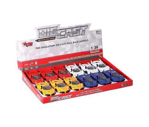 2Kids MEYXTV04.SR-1310-11-12-13-BLMY Mey İthalat Sr-1310-11-12-13 Çek Bırak Işıklı Ve Müzikli Spor Araba 1:36 -Vardem