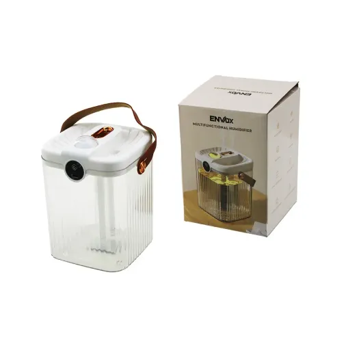 2LT USB ŞARJLI - IŞIKLI HAVA NEMLENDİRİCİ BUHAR MAKİNE - KOKU GİDERİCİ 5W (4745)