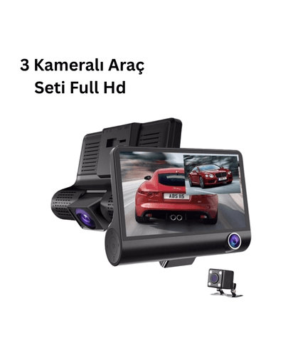 3 Kameralı Araç DVR