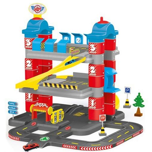 3 Katlı Otopark Oyun Seti