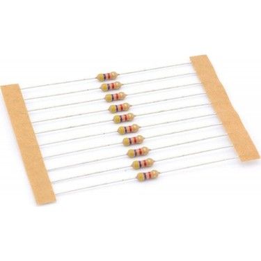 3 KOhm 1/4 Watt Direnç - 10 Lu Paket Halinde