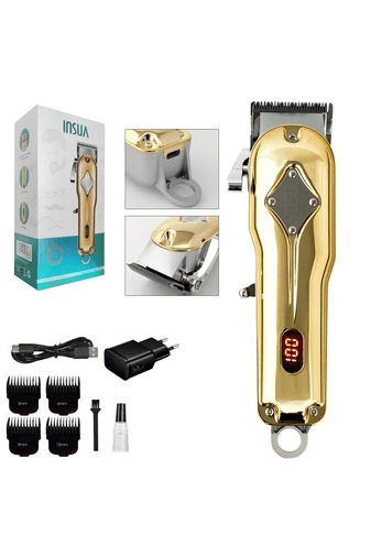 30171988 Insua Hk-770 Saç Sakal Tıraş Makinesi Şarjlı Lcd Ekran Professional