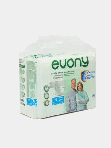 3444556 Evony Bel Bantlı Yetişkin Hasta Bezi Medium 30’Lu