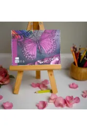 34x48 cm A3 Spiralli Resim Defteri – 15 Yaprak - Çizim, Boyama ve Okul Kullanımı
