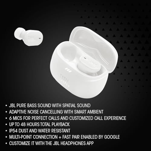 3C 131620568 Jbl Tune Buds2 Kulakiçi Tws Kulaklık, Turkuaz