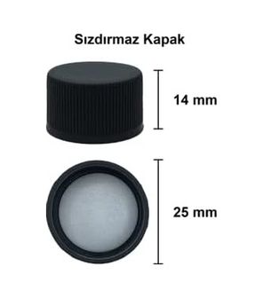 3C 131622094 Dorika Şeffaf 100 Ml Sızdırmaz Kapaklı Boş Cam Şişe 6 Adet