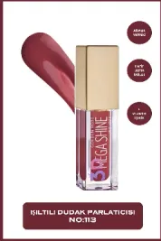 3D Mega Shine Lipgloss - 113 - Dudak Parlatıcısı