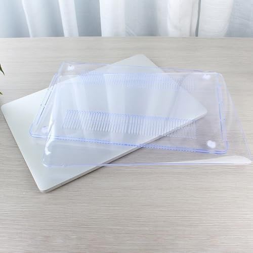 3DMakerpro 131611618 Macbook Pro 15 Kristal Şeffaf Kılıf A1707 A1990 Uyumlu Parlak Sert Tpu Kılıf İnce Hafif Koruyucu Kapak 2016-2019 Şeffaf