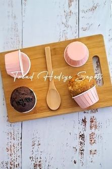 3DMakerpro 133242759 50&apos Li Soft Pastel Pembe Muffin Cupcake Kalıbı Kek Kapsülü, Muffin Kek Kalıbı, Airfryer Uyumlu