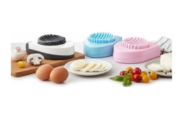 3Er 57855210127196980184975 Yumurta Dilimleme Aparatı Pratik Yumurta Kesici Paslanmaz Çelik Teller 8 12 Cm Mutfak Yardımcısı 2 Adet + Saklama Tabanı