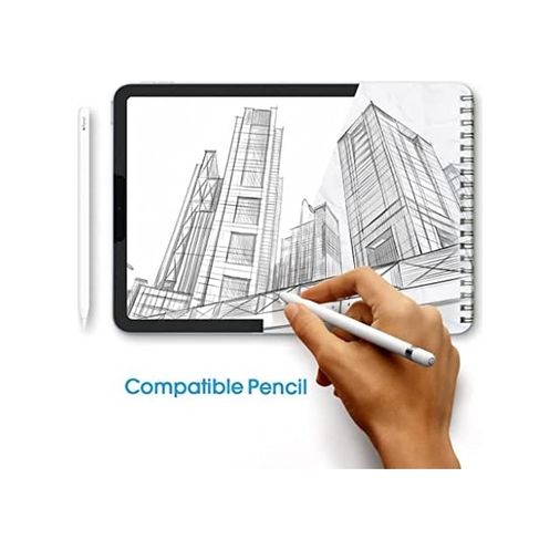3M 131612188 Apple İpad Pro 11 İnç 4. Nesil Uyumlu Kağıt Hissi Veren Şeffaf Mat Ekran Koruyucu