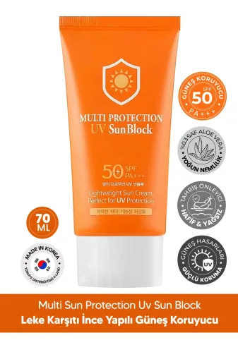 3W CLINIC Yüksek Koruma Sağlayan Ince Yapıda Spf50+ Pa +++ Multi Sun Protection Uv Sun Block
