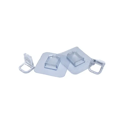4 PARÇA RAF AYAK APARATI ŞEFFAF PVC YAPIŞKANLI (4745)