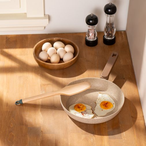 400% Emsan Rustik Bambu Spatula 28 Cm