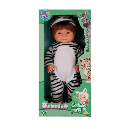 40041 Hayvan Kostümlü Bebek 40 cm