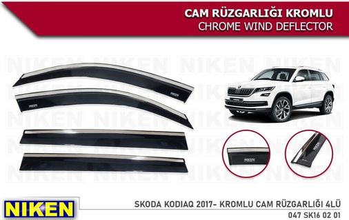 40471573 Skoda Kodiaq Kromlu Cam Rüzgarlığı Niken 2017+