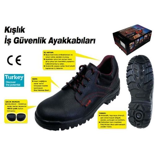 414 Çelik Blu İş Ayakkabısı S2 44 Numara