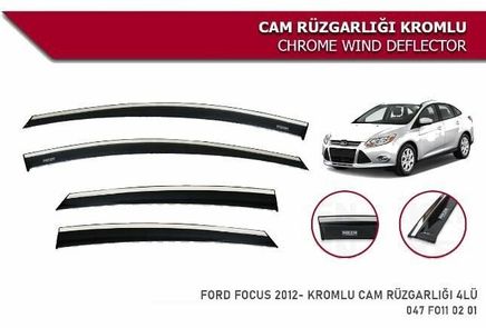 42129905 Ford Focus 3 Kromlu Cam Rüzgarlığı Niken 2011-2018